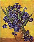Still Life with irises by Vincent van Gogh